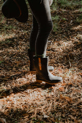 Midmar Mid-Calf Toffee Buckle Gumboot