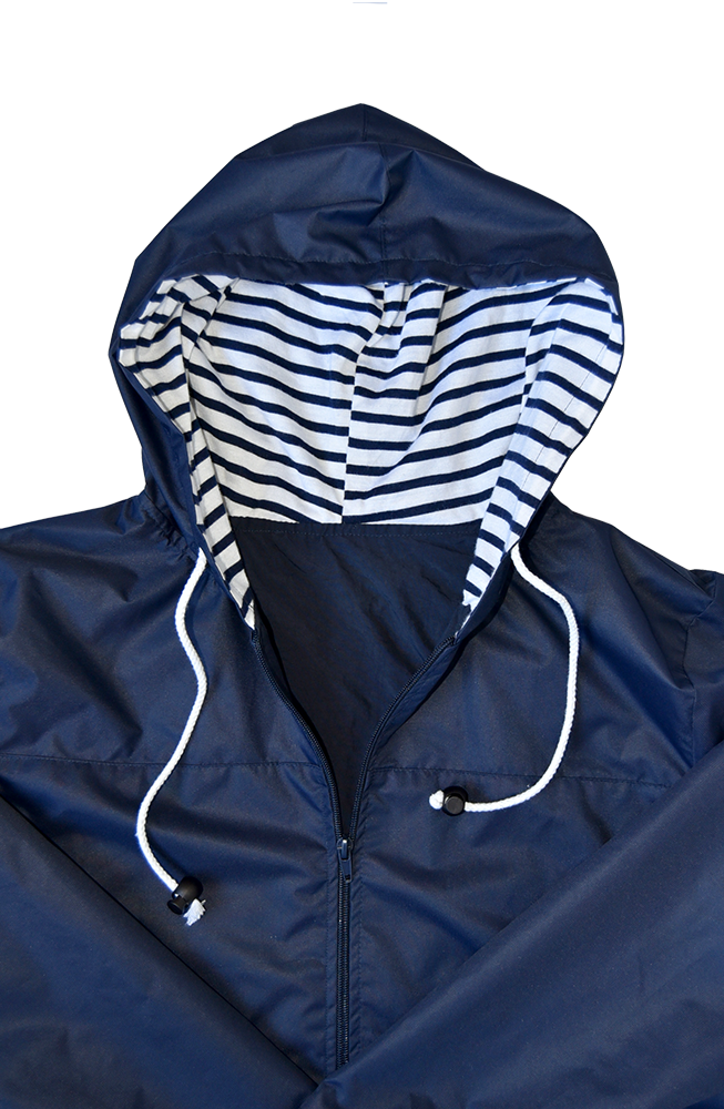 Classic Navy Raincoat