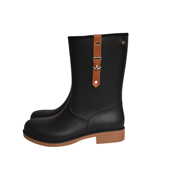 Midmar Mid-Calf Toffee Buckle Gumboot